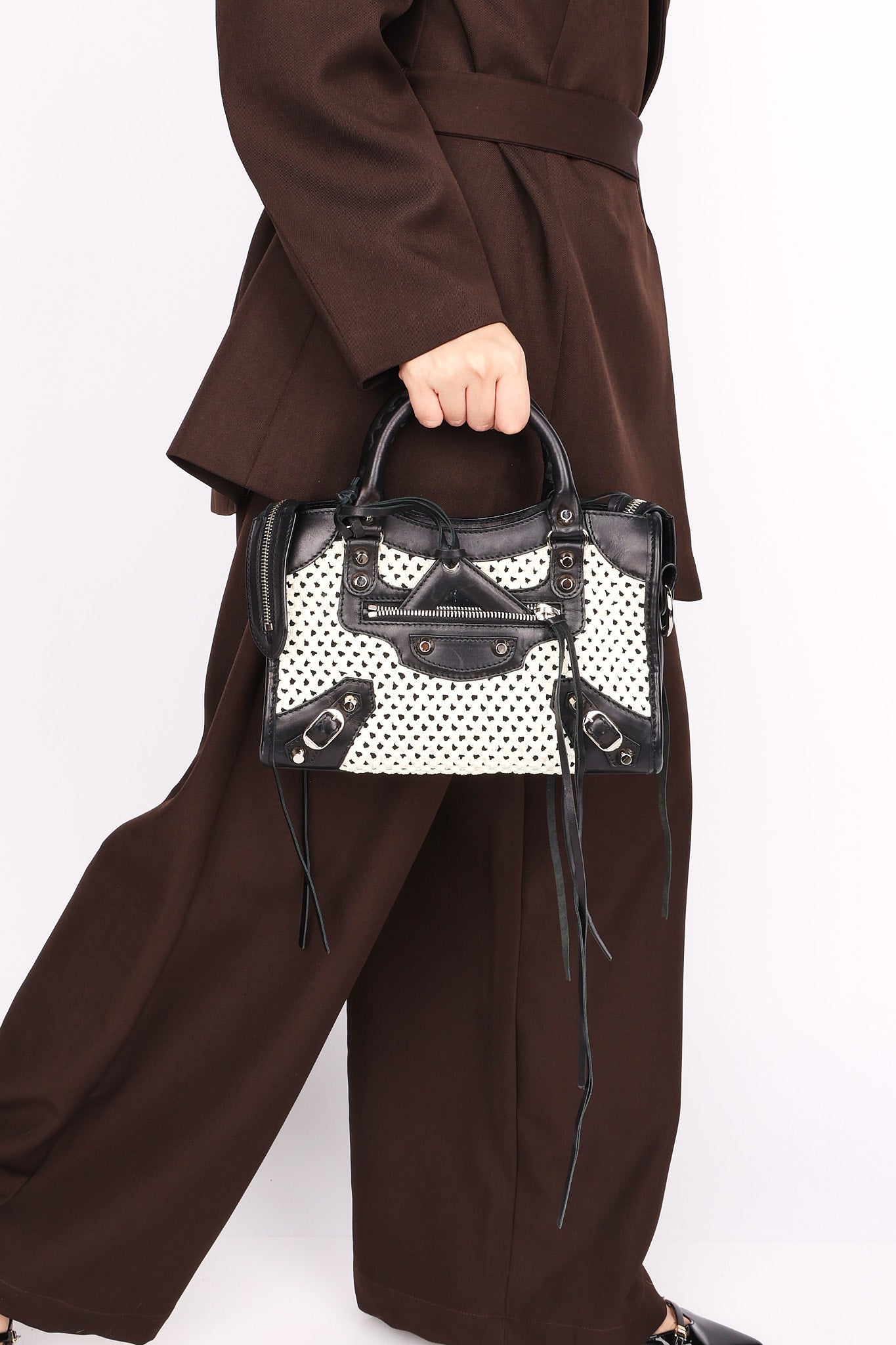 Balenciaga Mini Motocross City Bag