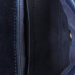 Chanel Crystal Pearl Crush Mini Rectangular Navy Velour CGHW