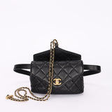 Chanel Bag Black Calfskin AGHW