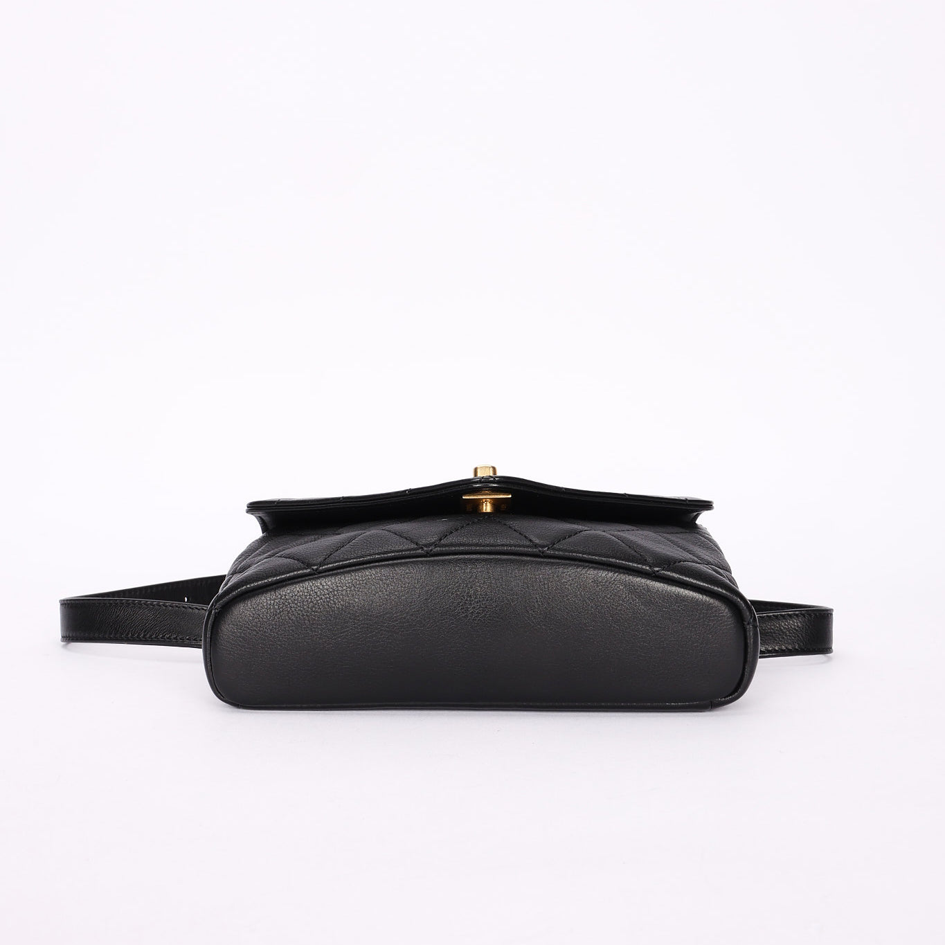 Chanel Bag Black Calfskin AGHW