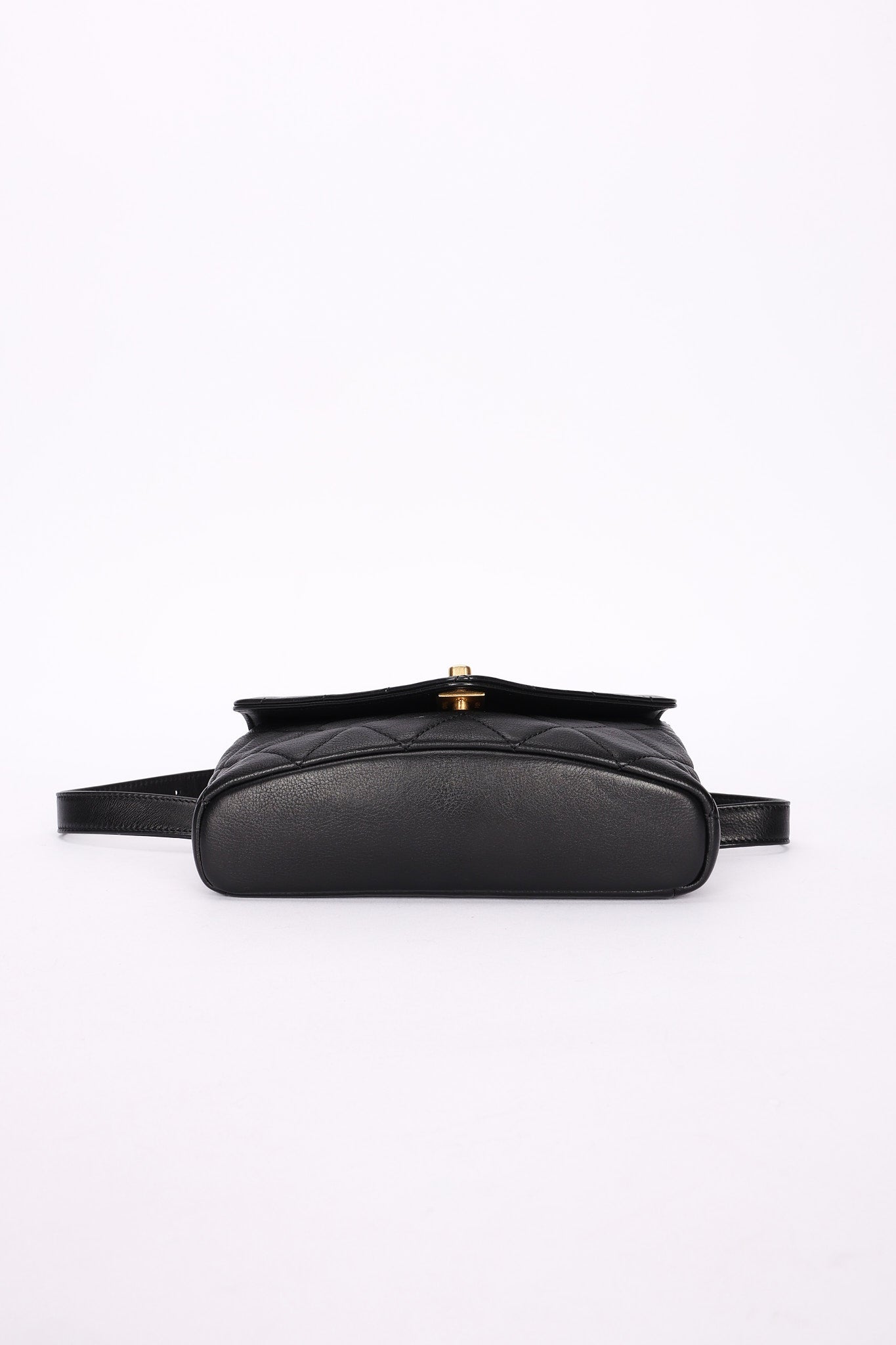 Chanel Bag Black Calfskin AGHW