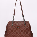 Chanel Bag Brown Caviar DSHW