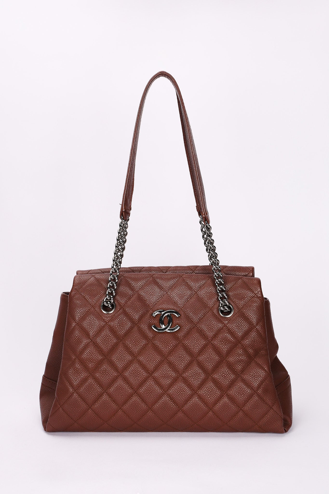 Chanel Bag Brown Caviar DSHW