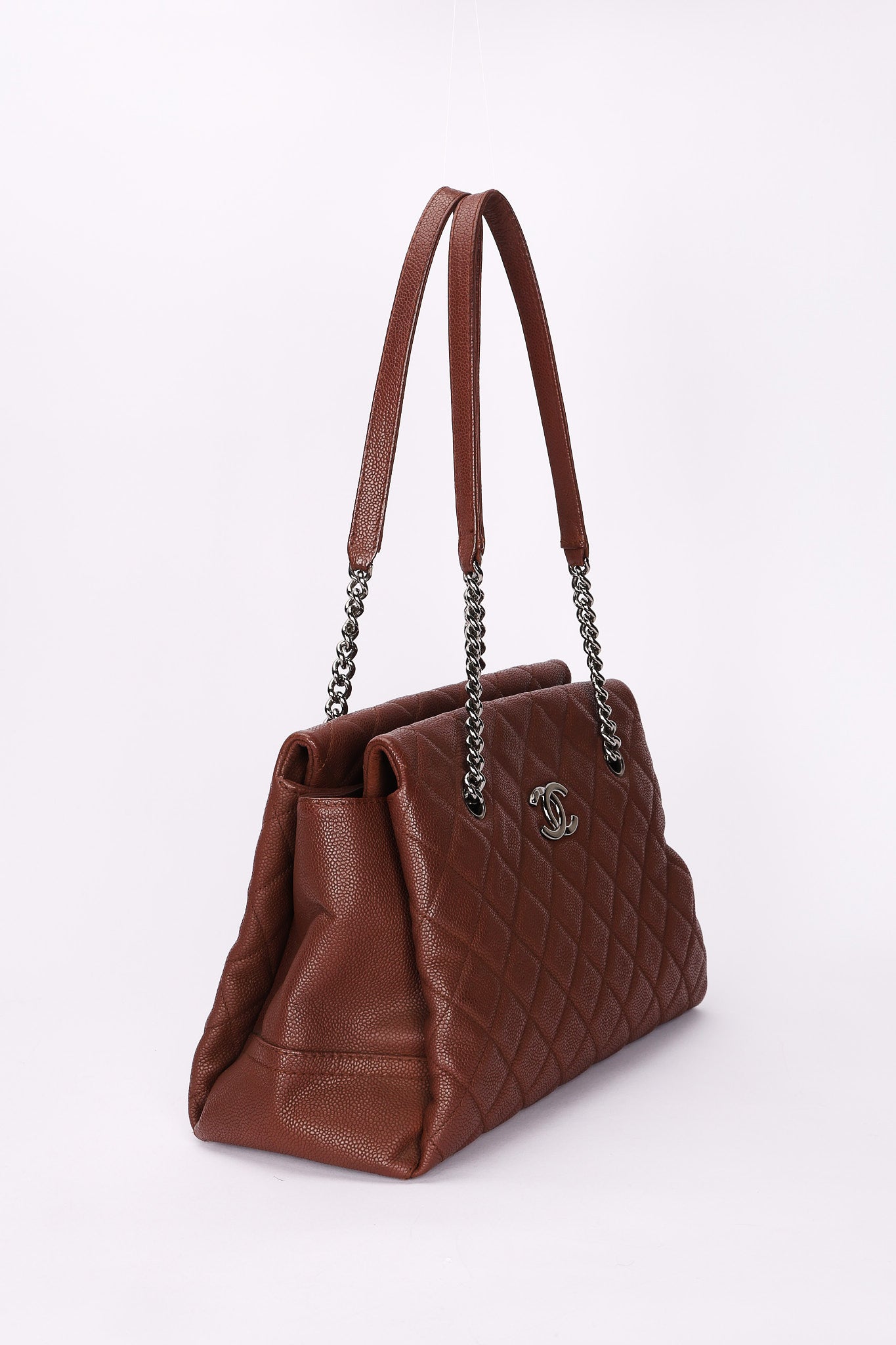 Chanel Bag Brown Caviar DSHW