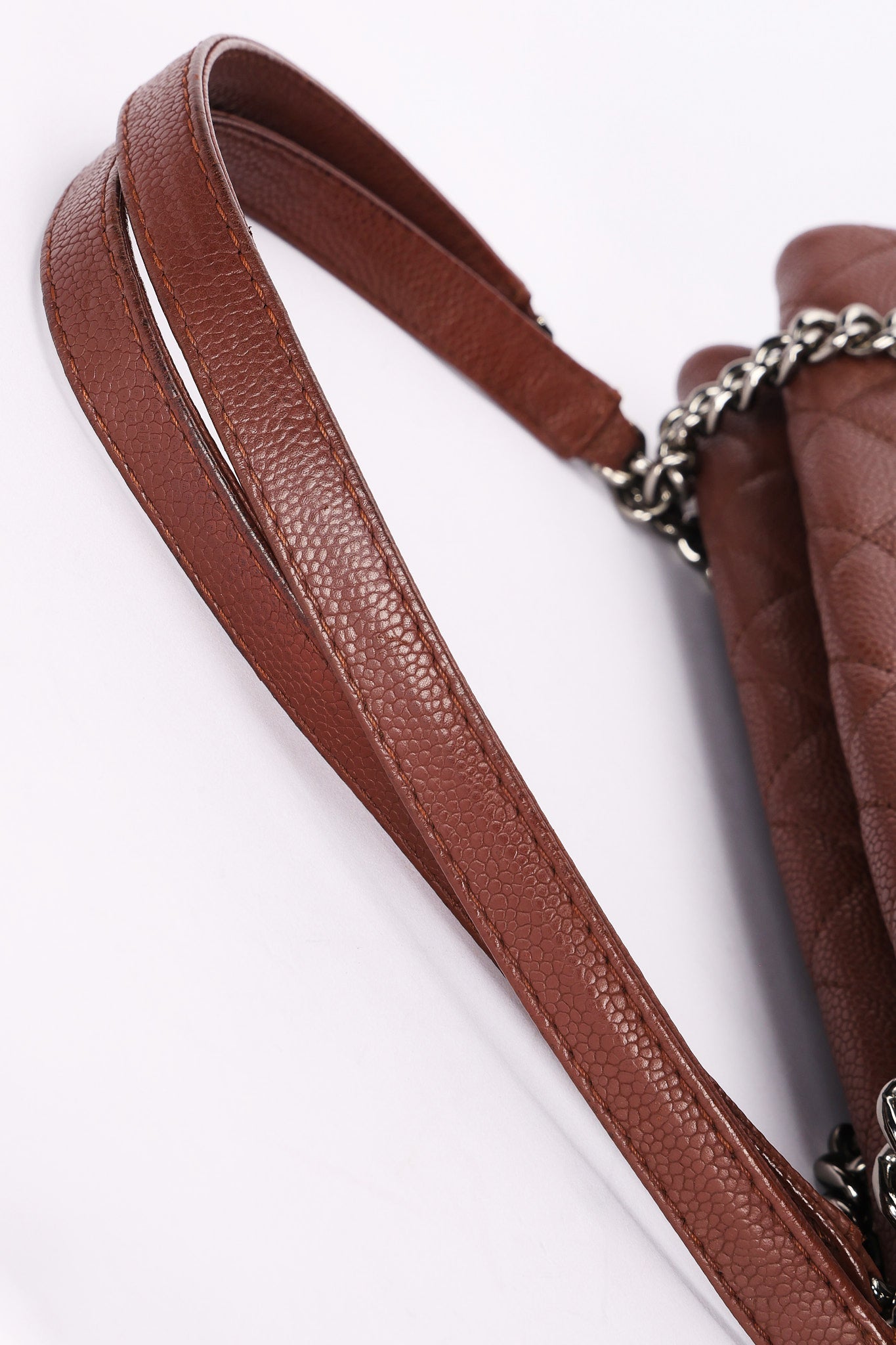 Chanel Bag Brown Caviar DSHW