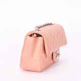 Chanel Mini Rectangular Pink Lambskin SHW