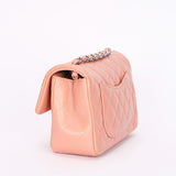 Chanel Mini Rectangular Pink Lambskin SHW