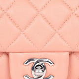Chanel Mini Rectangular Pink Lambskin SHW
