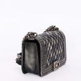 Chanel Medium Paris-Dallas Studded Boy Bag Distressed Calfskin RHW