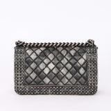 Chanel Medium Paris-Dallas Studded Boy Bag Distressed Calfskin RHW