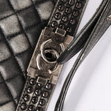 Chanel Medium Paris-Dallas Studded Boy Bag Distressed Calfskin RHW
