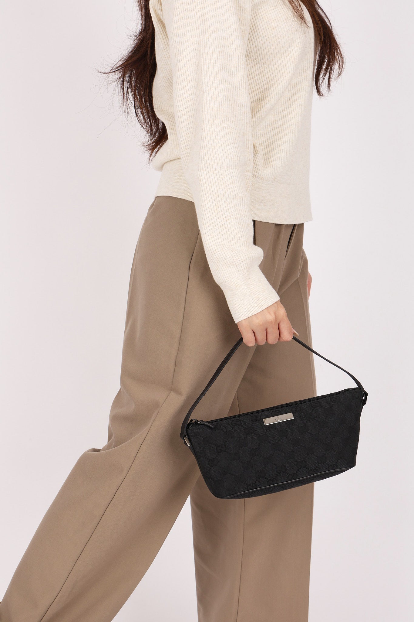 Gucci Monogram Boat Pochette