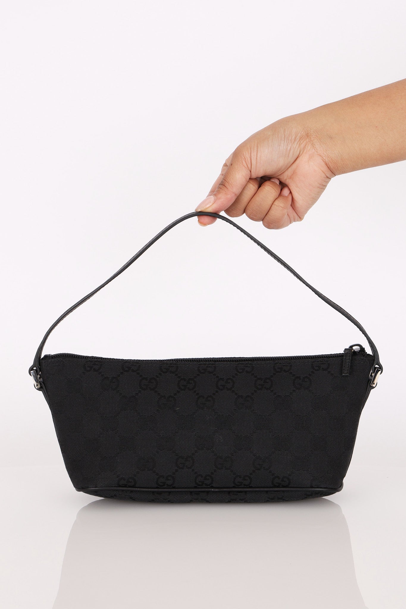 Gucci Monogram Boat Pochette