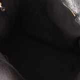 Gucci Monogram Canvas Bamboo Top Handle Bag