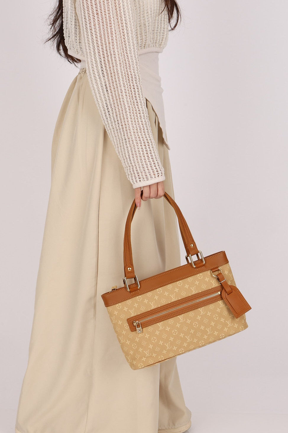 Louis Vuitton Monogram Mini Lin Lucille PM