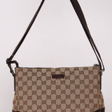 Gucci Monogram Canvas Crossbody Bag