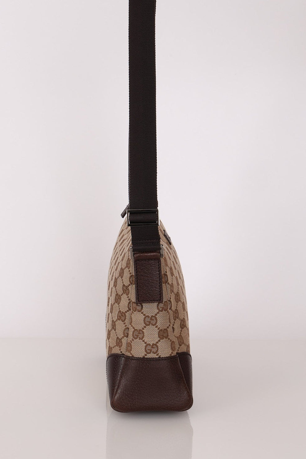 Gucci Monogram Canvas Crossbody Bag