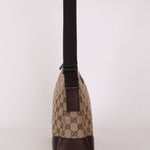Gucci Monogram Canvas Crossbody Bag