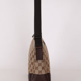 Gucci Monogram Canvas Crossbody Bag