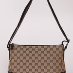 Gucci Monogram Canvas Crossbody Bag