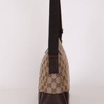 Gucci Monogram Canvas Crossbody Bag