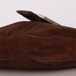 Fendi Baguette Brown Suede