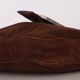 Fendi Baguette Brown Suede