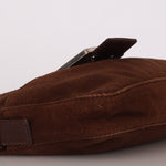 Fendi Baguette Brown Suede