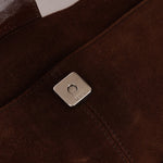 Fendi Baguette Brown Suede