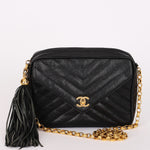 Chanel Bijoux Coco Crush Camera Bag Black Caviar 24K GP