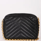 Chanel Bijoux Coco Crush Camera Bag Black Caviar 24K GP