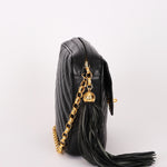 Chanel Bijoux Coco Crush Camera Bag Black Caviar 24K GP