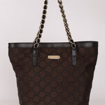 Gucci Monogram Nylon Chain Tote