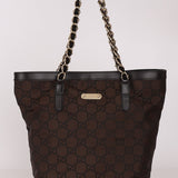 Gucci Monogram Nylon Chain Tote