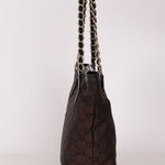 Gucci Monogram Nylon Chain Tote