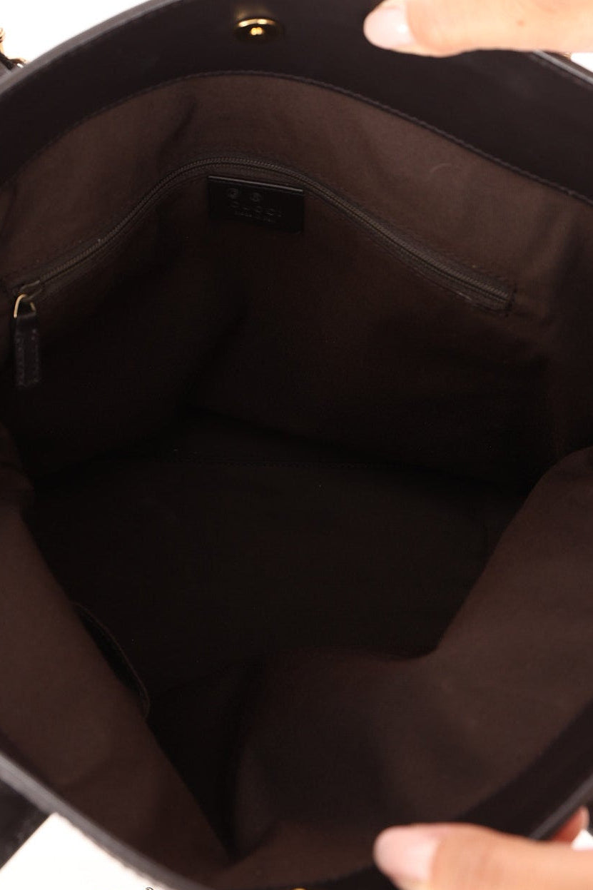 Gucci Monogram Nylon Chain Tote
