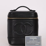 Chanel Timeless Vanity Bag Black Caviar 24K GP