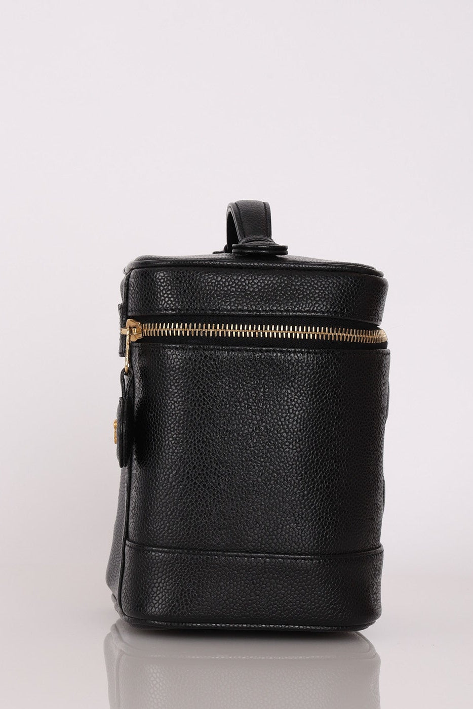 Chanel Timeless Vanity Bag Black Caviar 24K GP