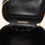 Chanel Timeless Vanity Bag Black Caviar 24K GP