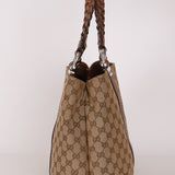 Gucci Medium Monogram Canvas Bamboo Bar Tote