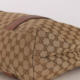 Gucci Medium Monogram Canvas Bamboo Bar Tote