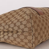 Gucci Medium Monogram Canvas Bamboo Bar Tote