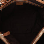 Gucci Medium Monogram Canvas Bamboo Bar Tote