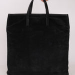 Loewe Anagram Tote Black Suede