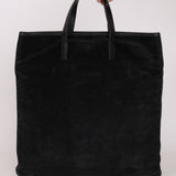 Loewe Anagram Tote Black Suede
