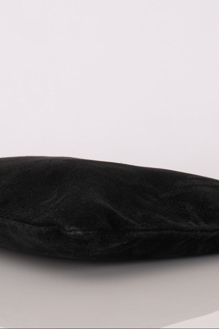 Loewe Anagram Tote Black Suede