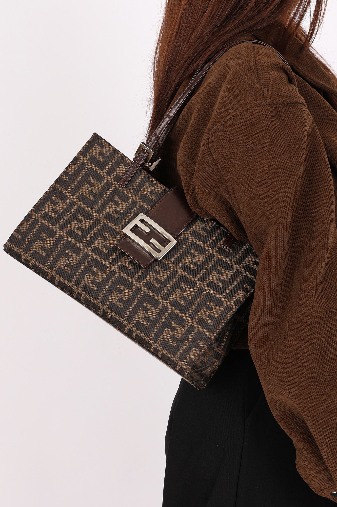 Fendi Zucca Toast Tote