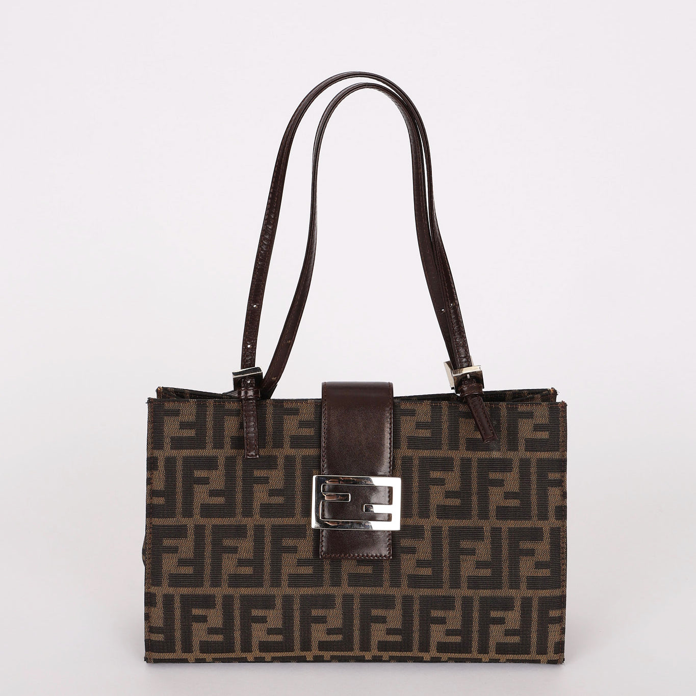 Fendi Zucca Baguette Toast Tote