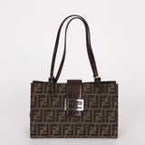 Fendi Zucca Baguette Toast Tote