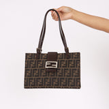 Fendi Zucca Baguette Toast Tote